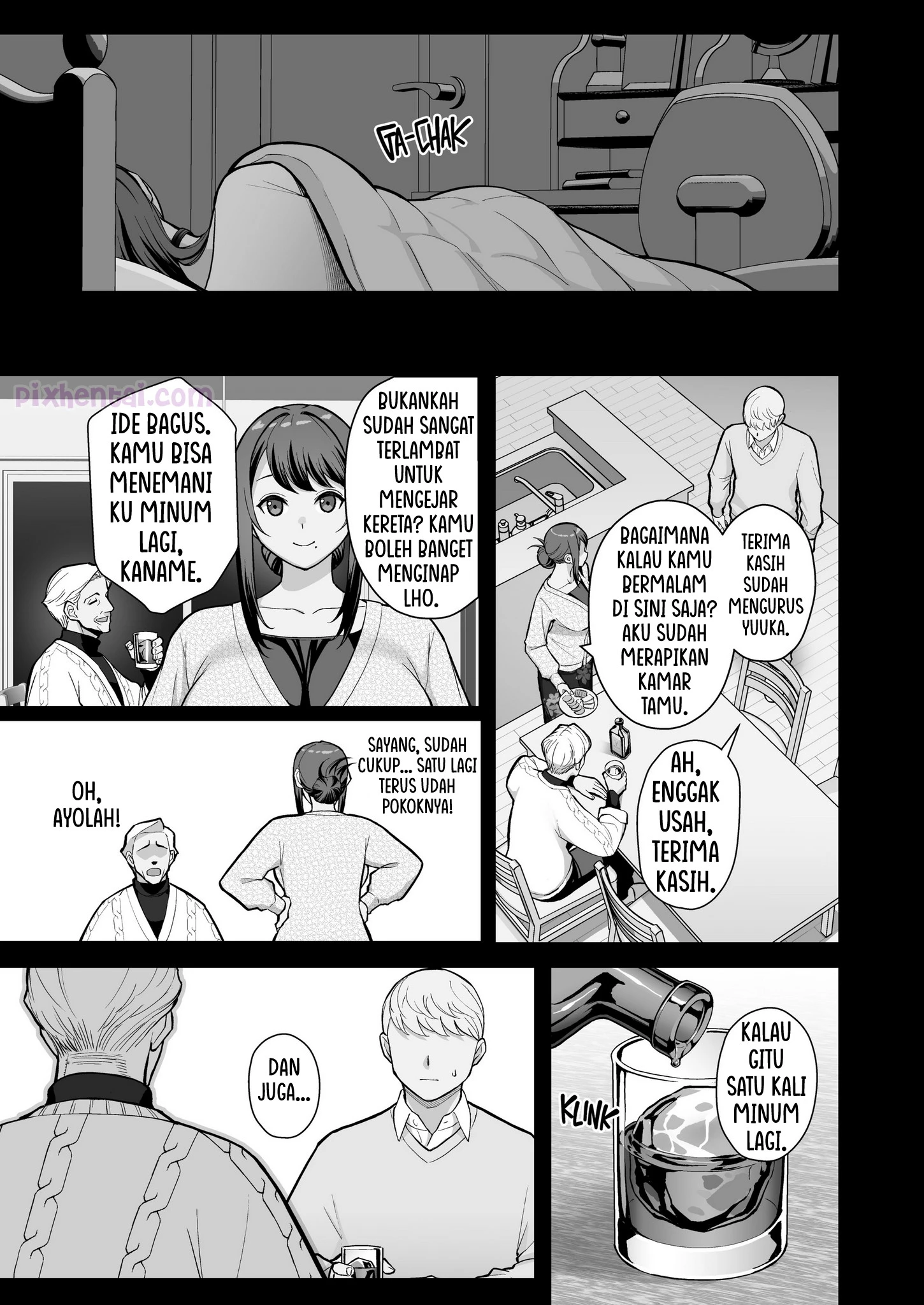 Komik hentai xxx manga sex bokep Kazoku ga Neshizumaru Yoru ni Hitozuma o Daita Hon 20